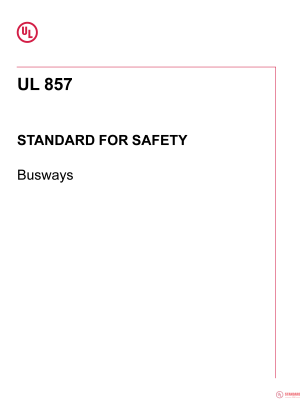 UL 857 PDF UL 857 PDF